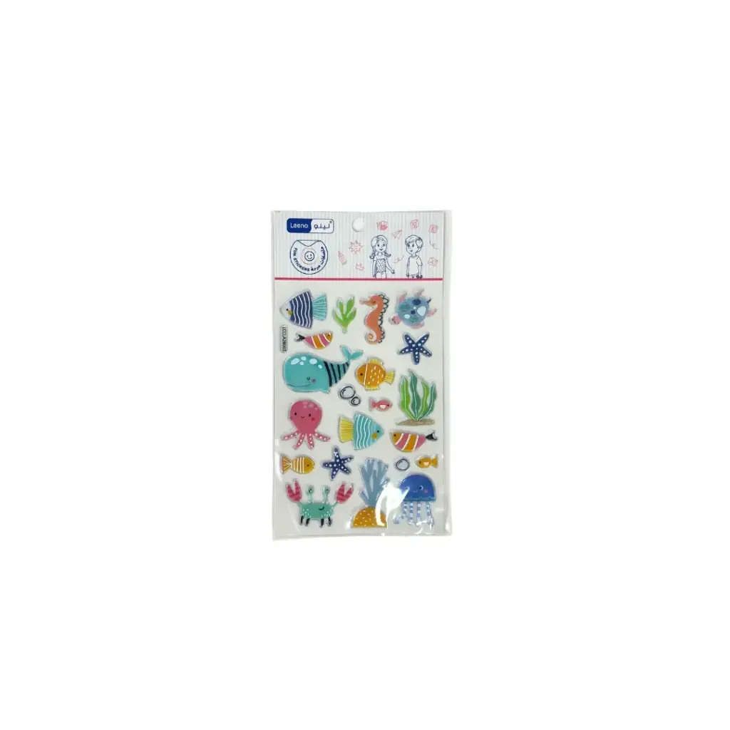 Leeno Stickers Creative Fun Stickers Sea Creatures
