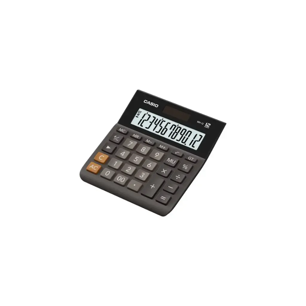 CASIO- CALCULATOR MH-12BK