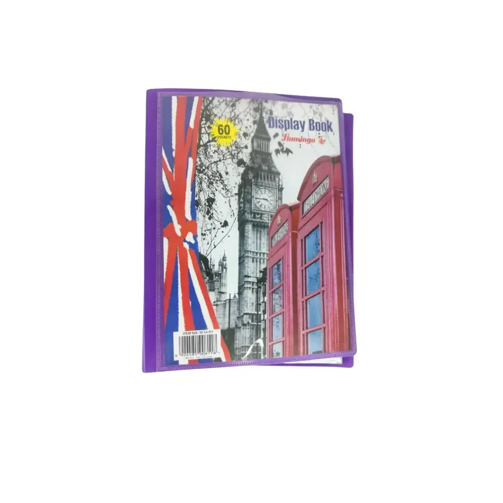 Display Book File 60 Pocket A4 Flamingo