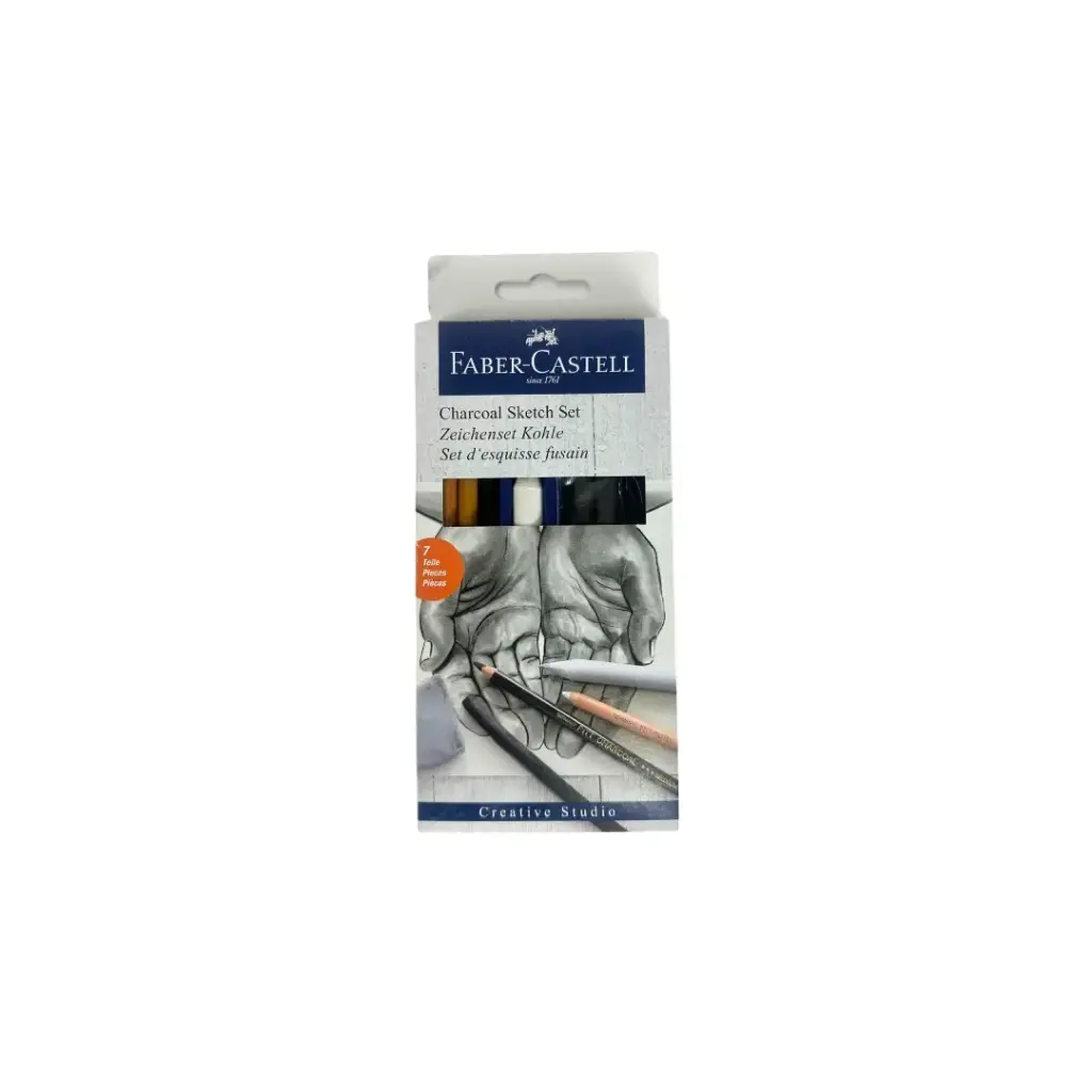 Faber-Castel Charcoal Sketch Set 7Pc