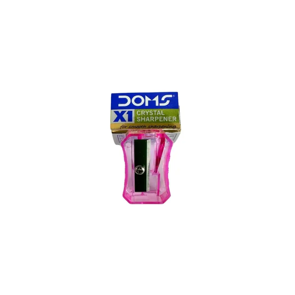 DOMS CRYSTAL X1 SHARPENERS 1Pc
