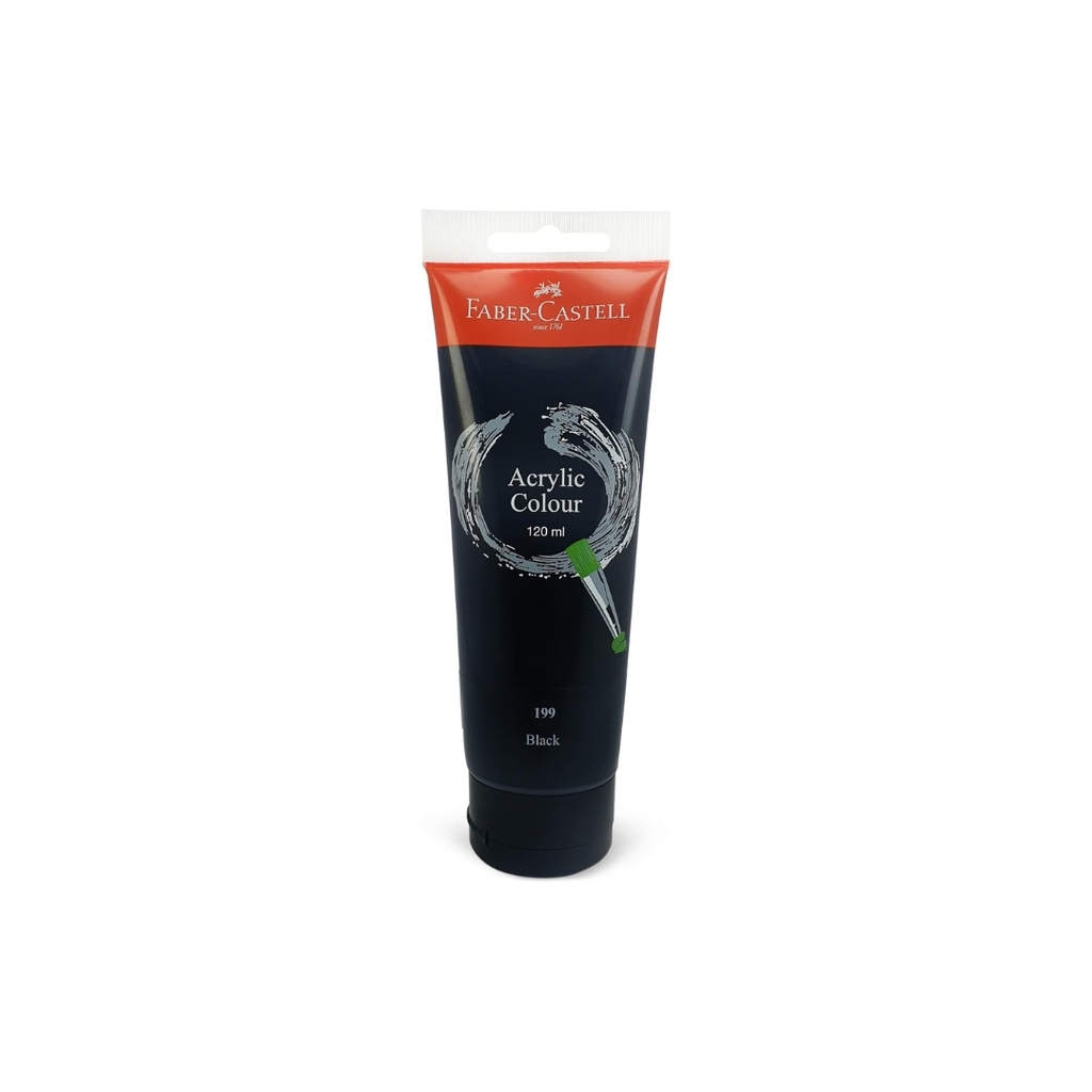 Faber-Castell Acrylic Color 120ml Black