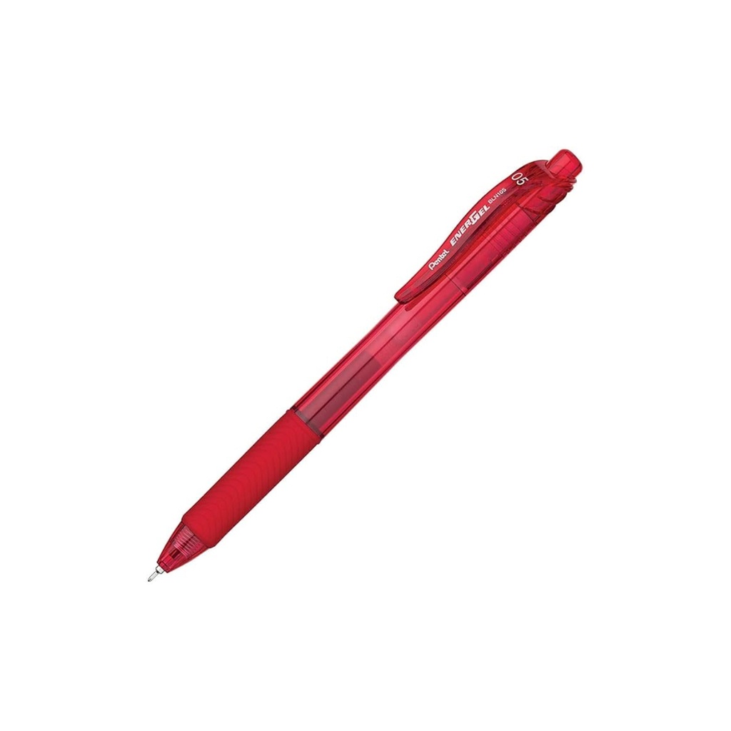 Pentel Energel -X Gel Roller Pen 0.5mm  Red  one pc