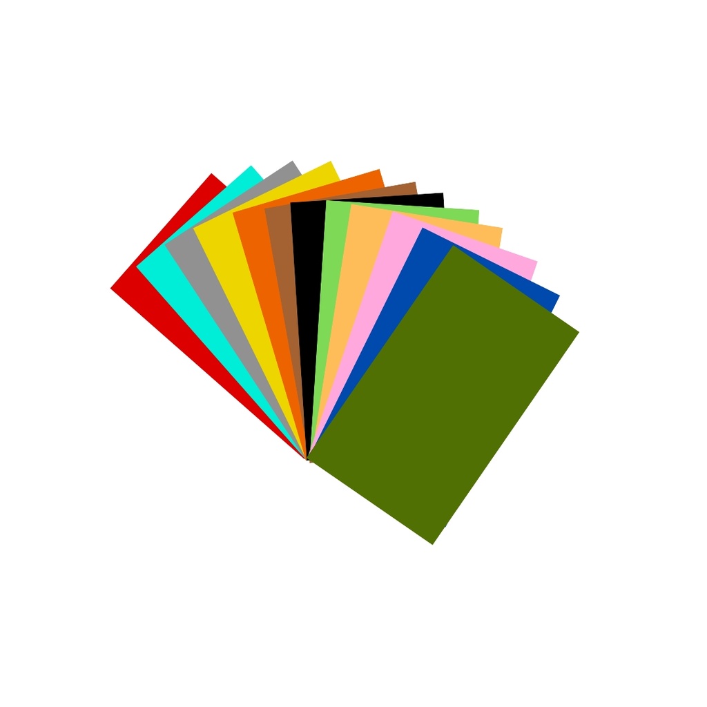 Foam Board A1 70x100 5mm One Side White & One Side Color Sadaf No. FB70100SC