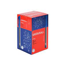 Nataraj Ball Pen TriRite-X Fine 0.7 Blue BOX,50pec 