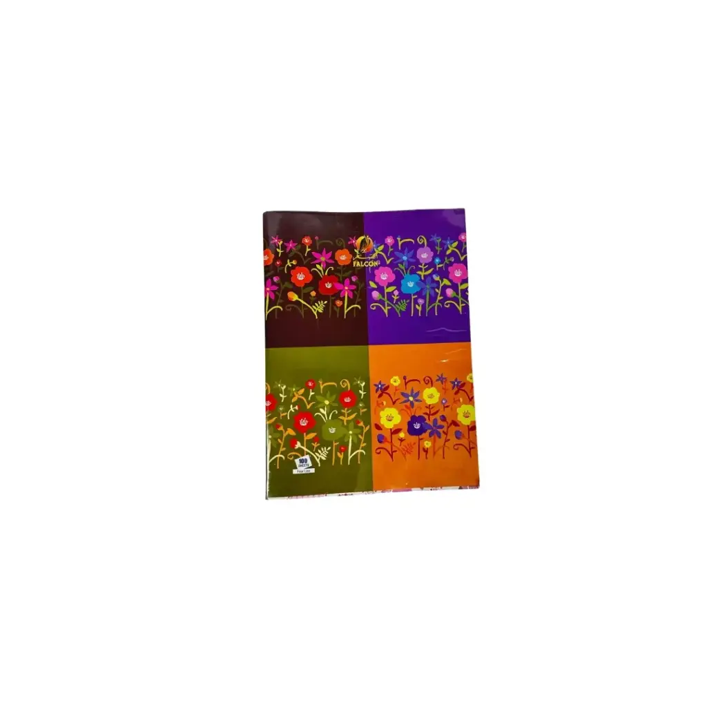 Falcon Notebook ,4Line,100Sh,PVC Soft OX-00153