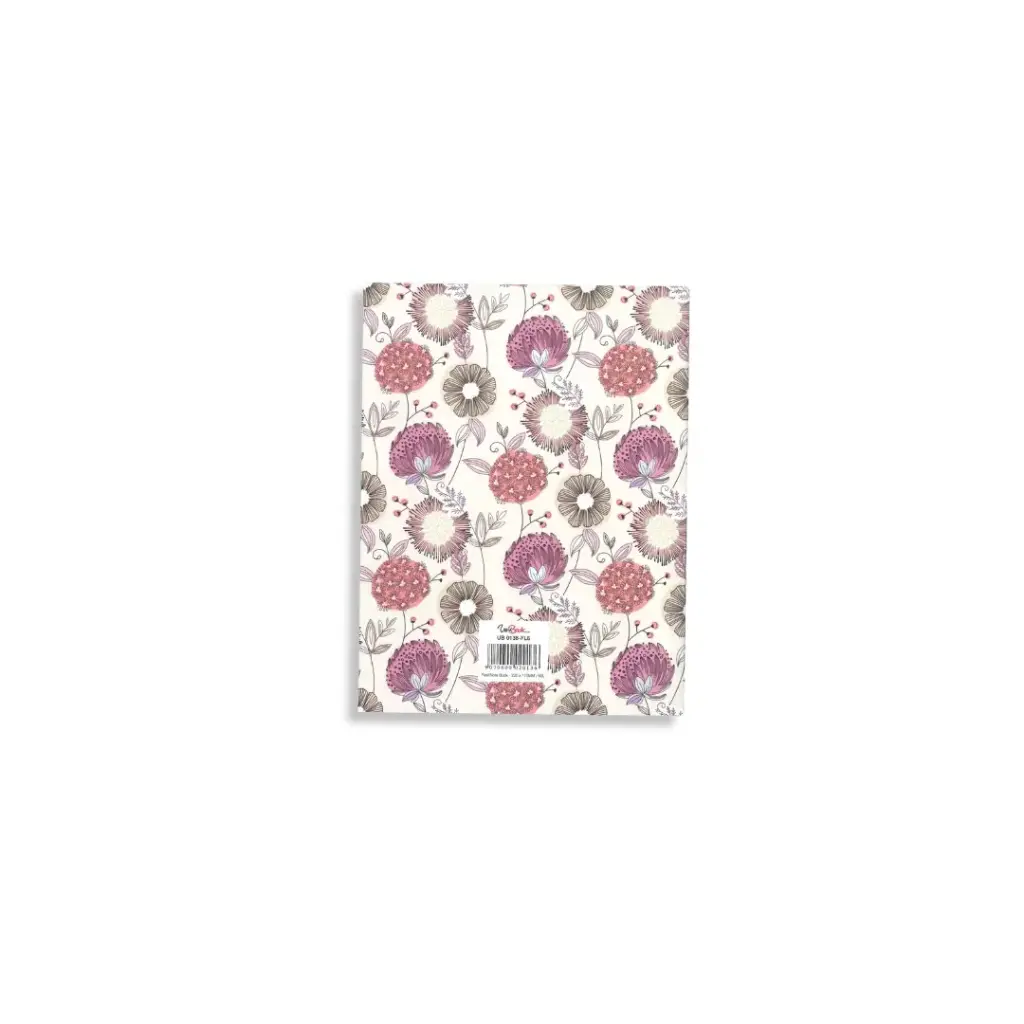 دفتر ملاحظات Uni-Book ذو سطر واحد، 60 ورقة، مرن، 9x7