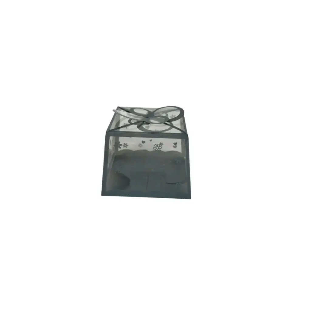 Qerqaoon Transparent plastic Gift Box 9x8x7cm