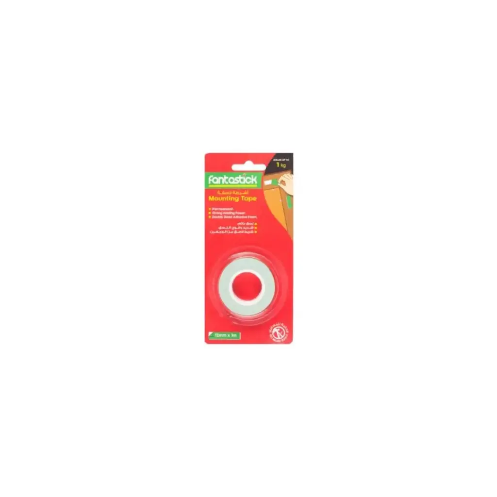 شريط تثبيت Fantastick، دور واحد، 12 مم