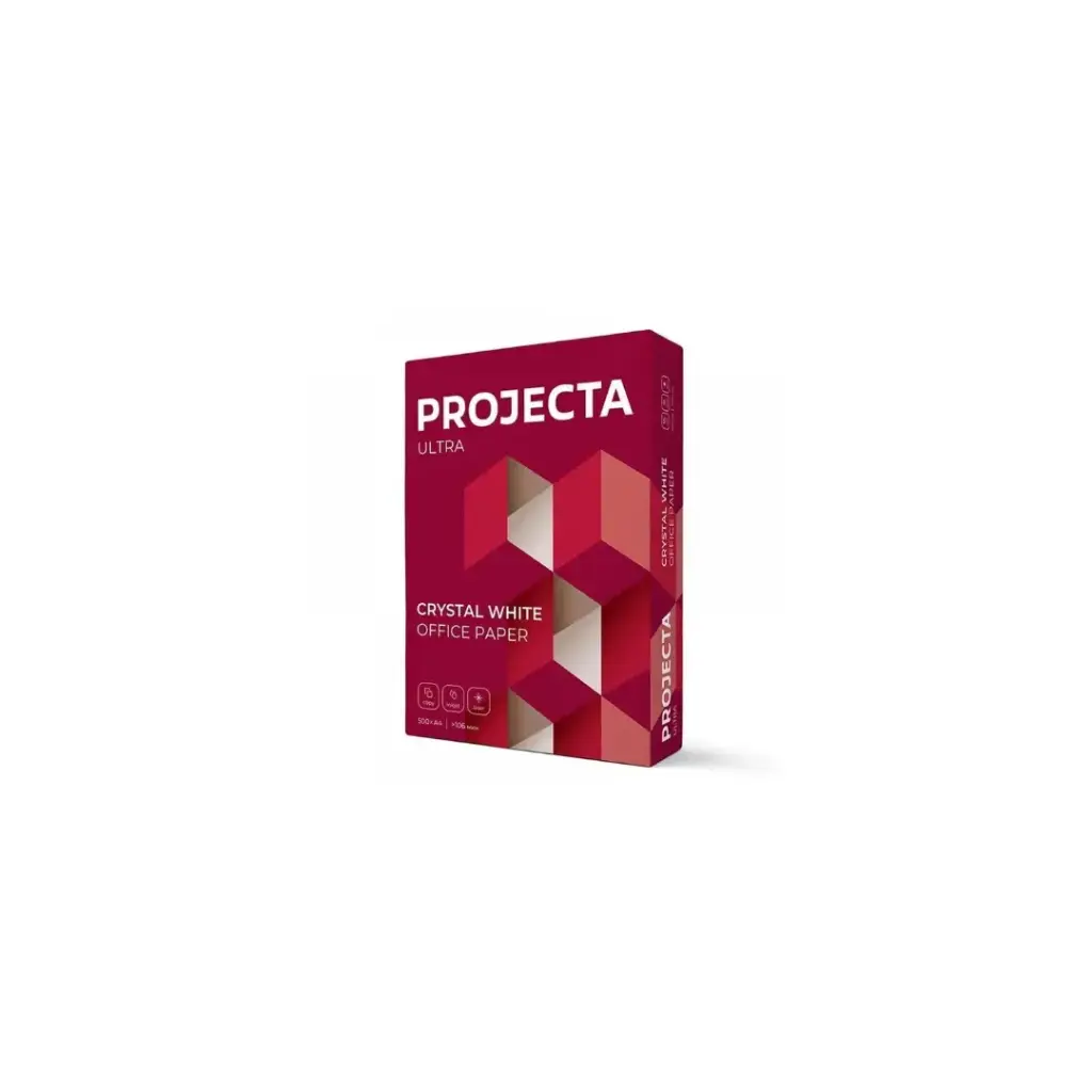 Photocopy Paper White  A4 Projecta 80gsm 500sht