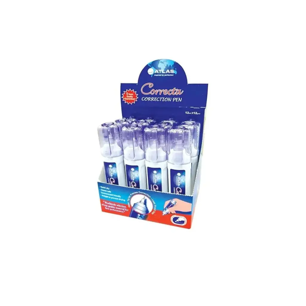 Atlas Correction Pen Reg 12ml WE BX=12