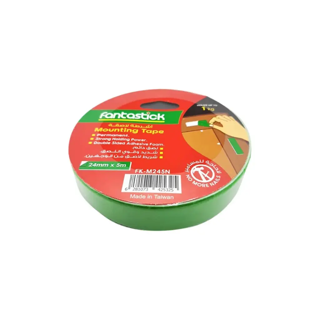 Fantastick Mounting Tape 1"x5m Box=12rol