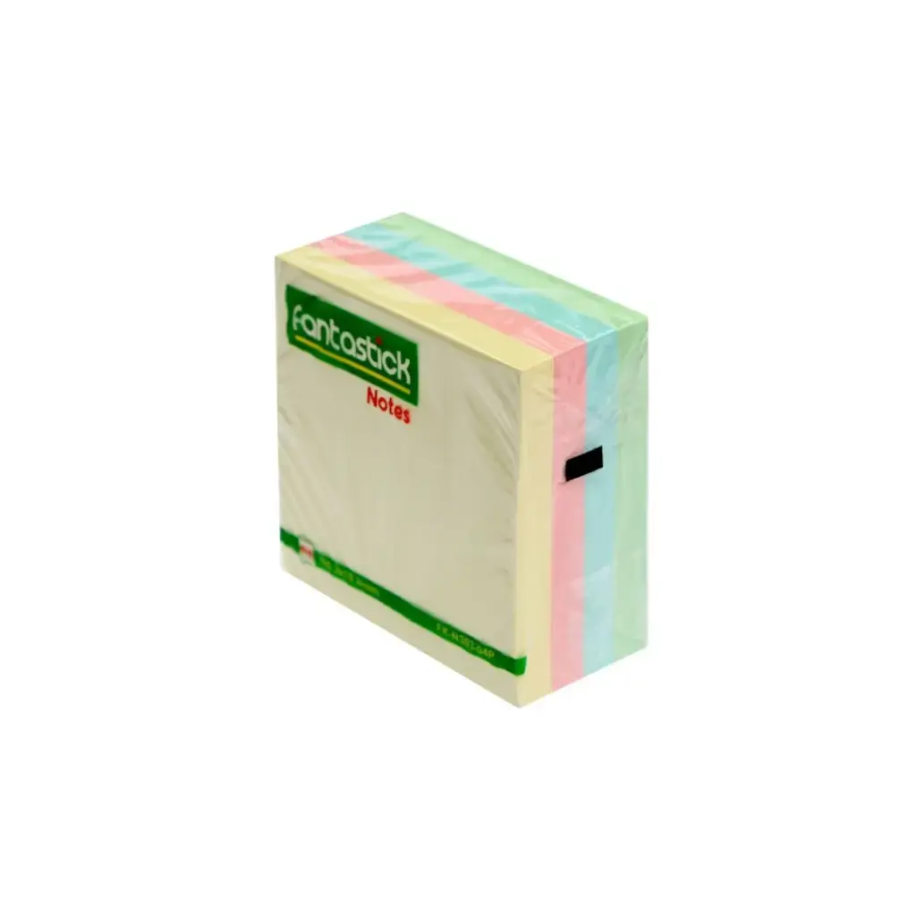Fantastick Stick Notes 3"x3" Pastel 4col.