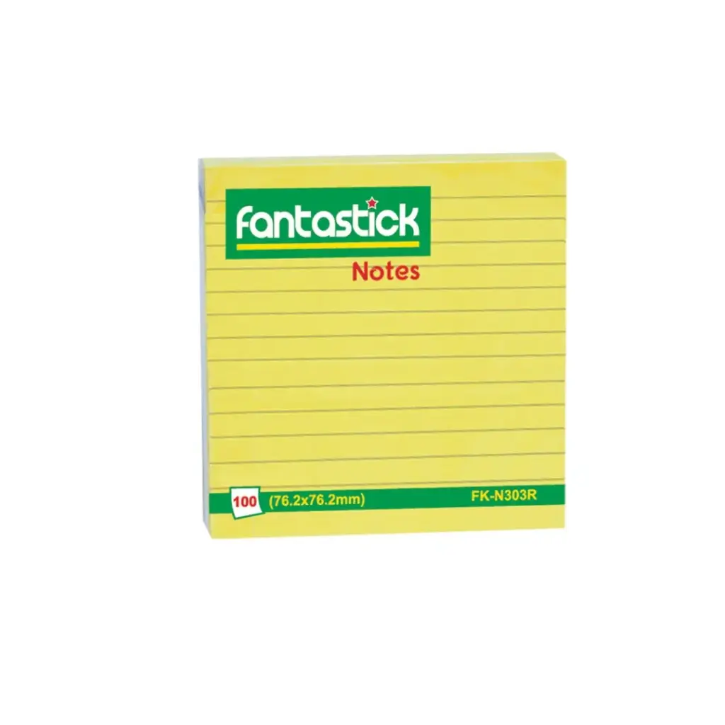 Fantastick Sticky Notes 3x3 Rulled