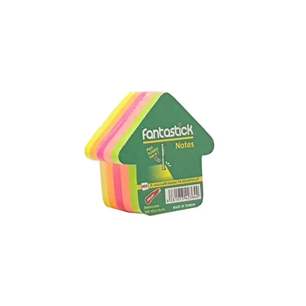 ملاحظات لاصقة فانتاستيك فلور 5 ألوان سهم