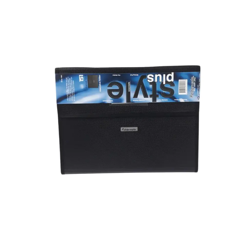 Foldermate Executive Folder w/pad Black FE-151-BK