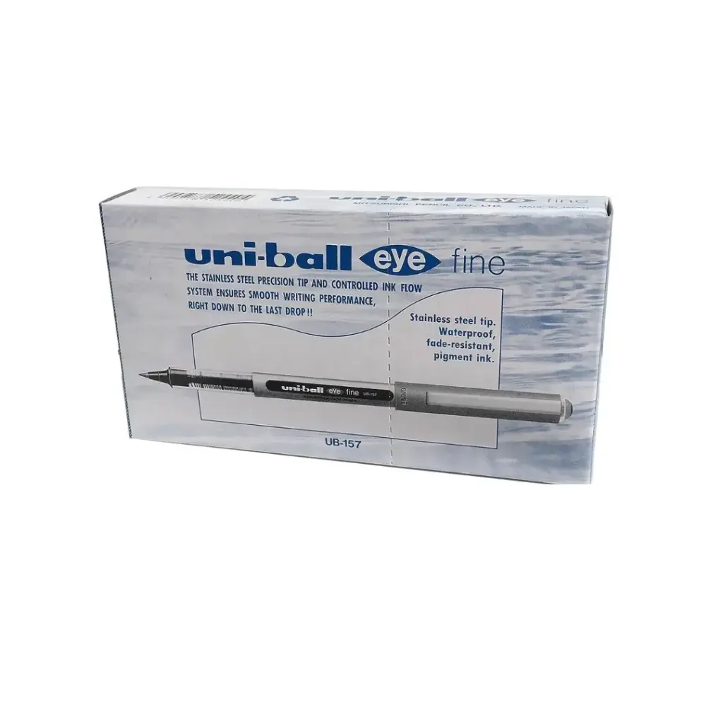 Mitsubishi Uni-ball Eye fine Roller pen Blue box=12