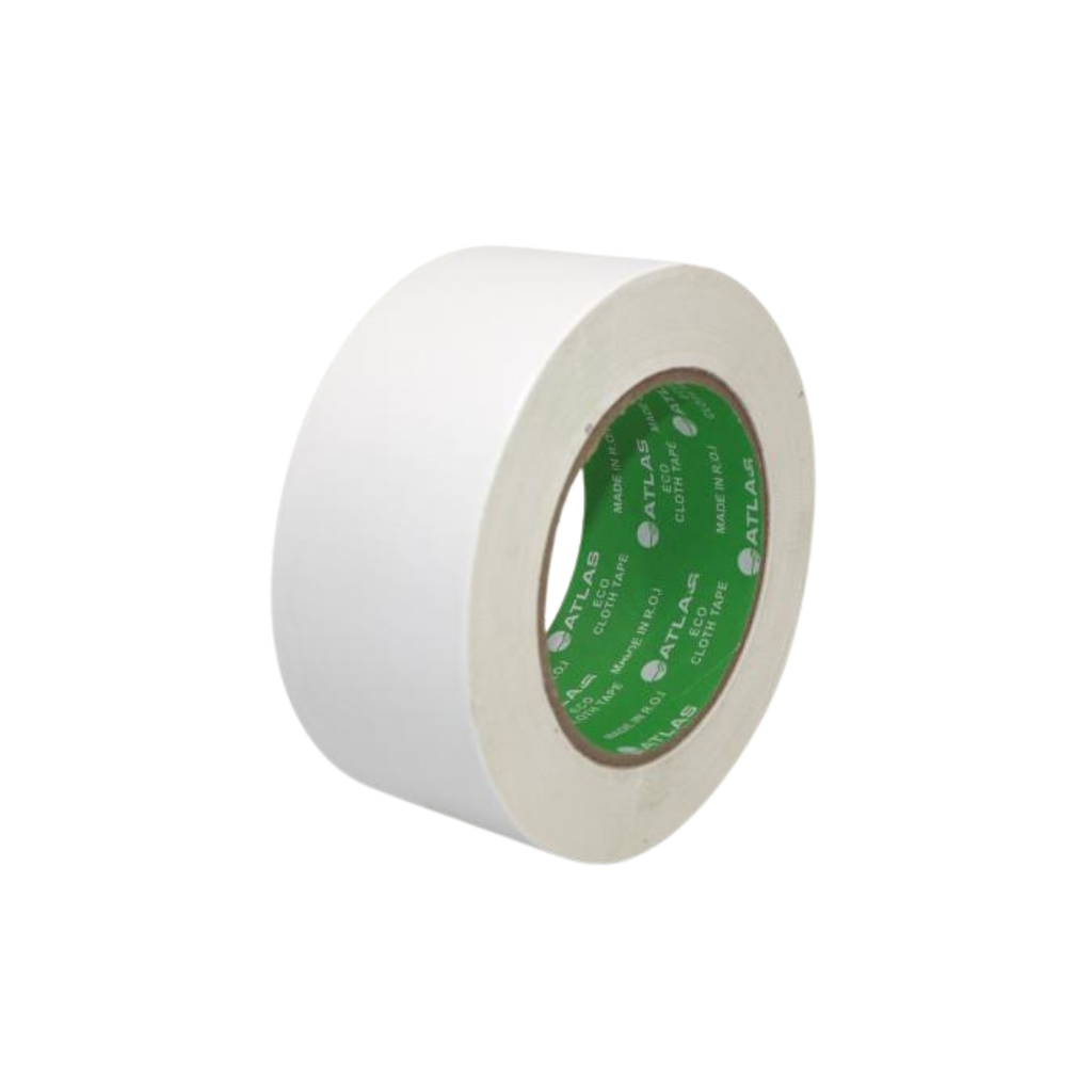 Atlas Eco Cloth Tape 2"x25y (48mm) White