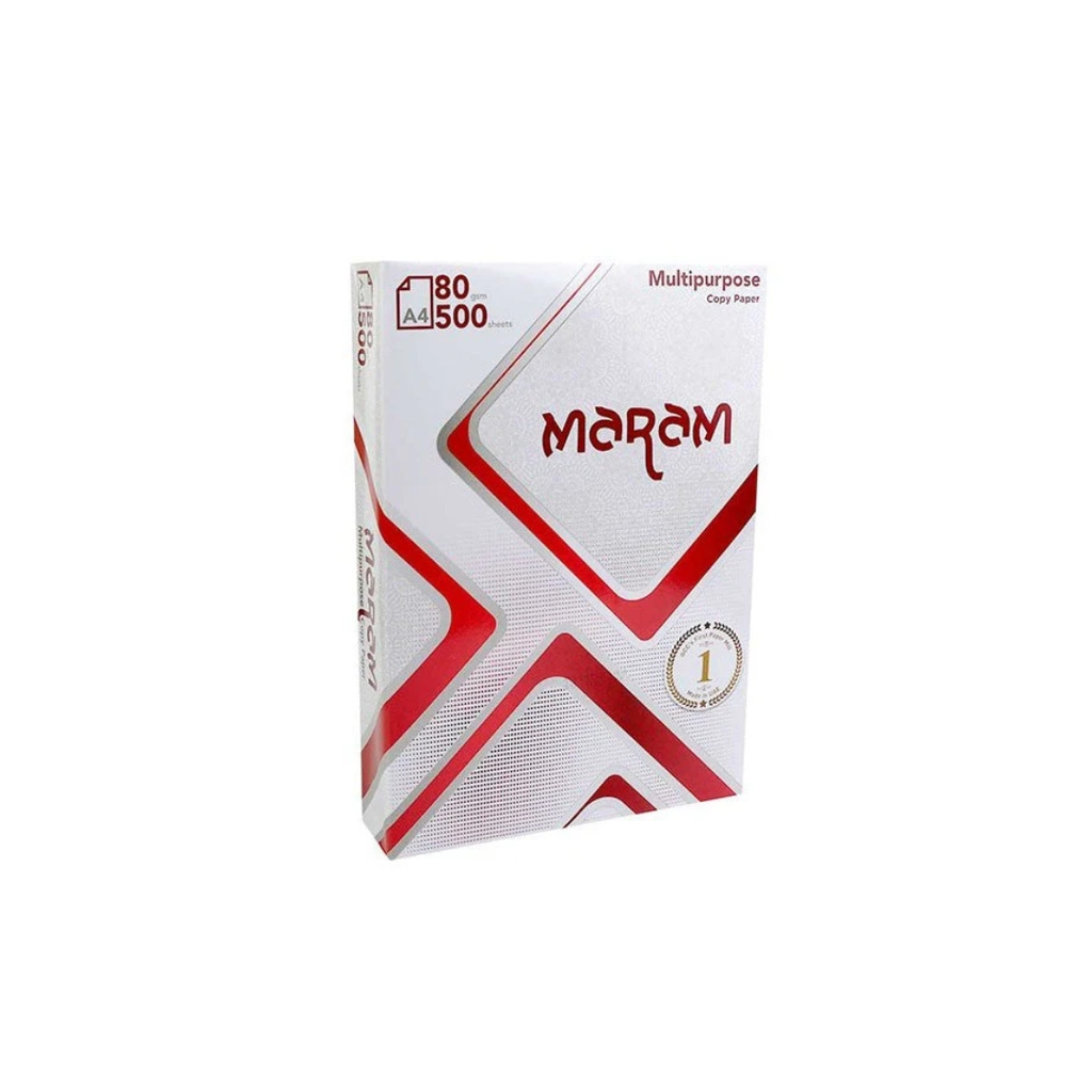 Maram Multipurpose A4 (Size: 21.0 x 29.7 cm) Paper 80gsm 1 pack