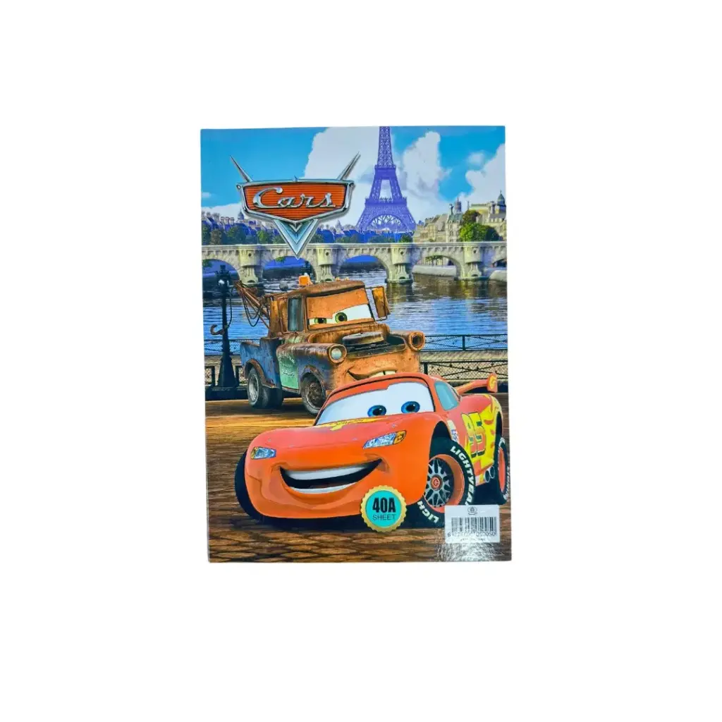 Notebook Single Line 40 Sheet PVC 9x7inch