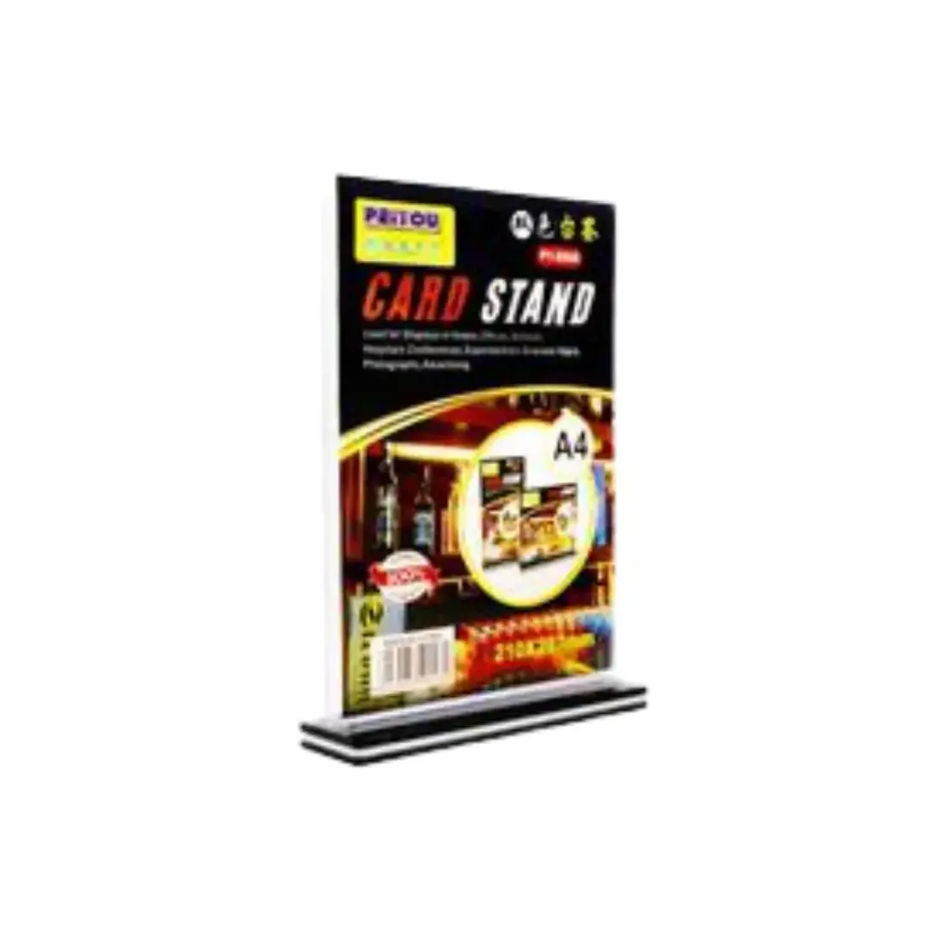 Al-TAHER A4 Acrylic display stand Double sided 