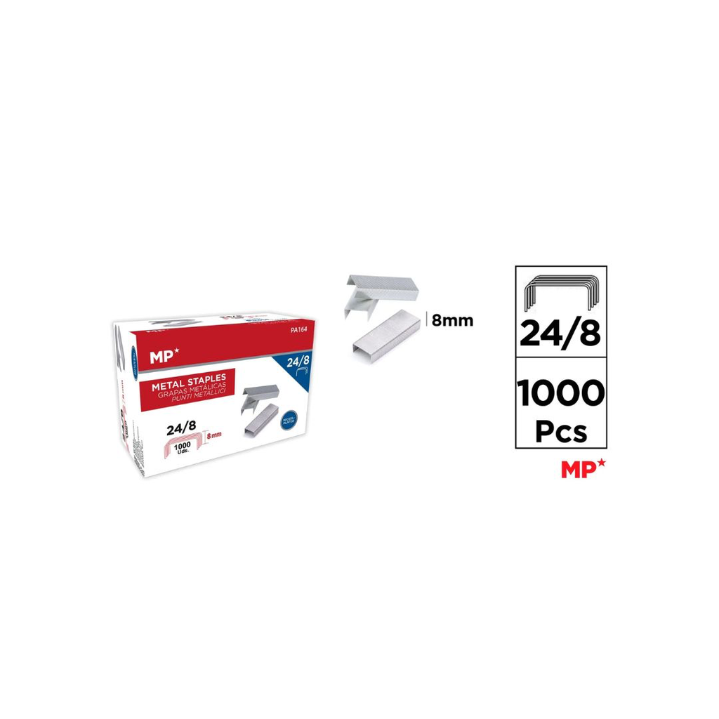 MP METAL STAPLERS 24/8 (PA164)