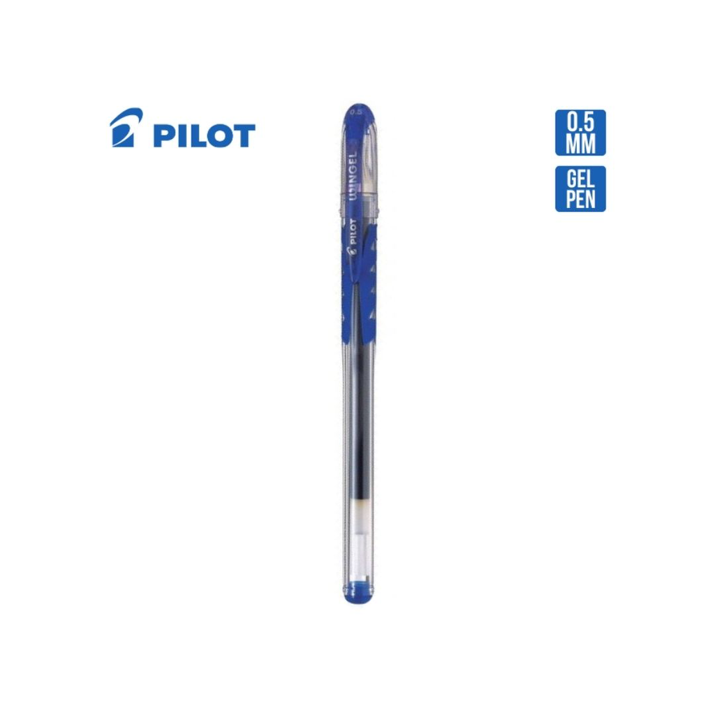Pilot Wingel Crystal Barrel Gel Pen Extra Fine 0.5mm – Blue  (BL-WG5-L)