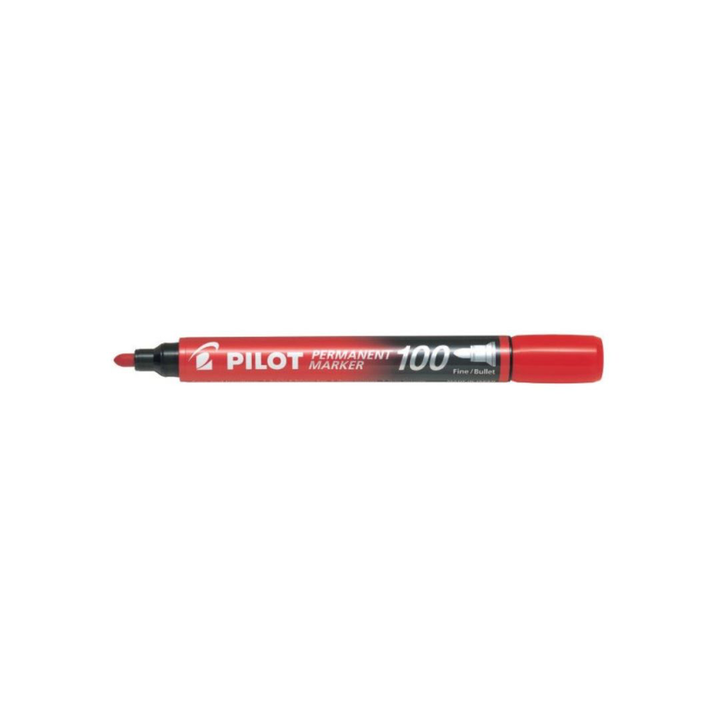Pilot PERMANENT MARKET SCA-100-R RED 100 FINE 