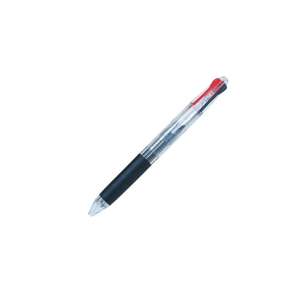 Pilot Feed GP4 4 in 1 4-colour Ball Point Pen Clear Barrel Fine