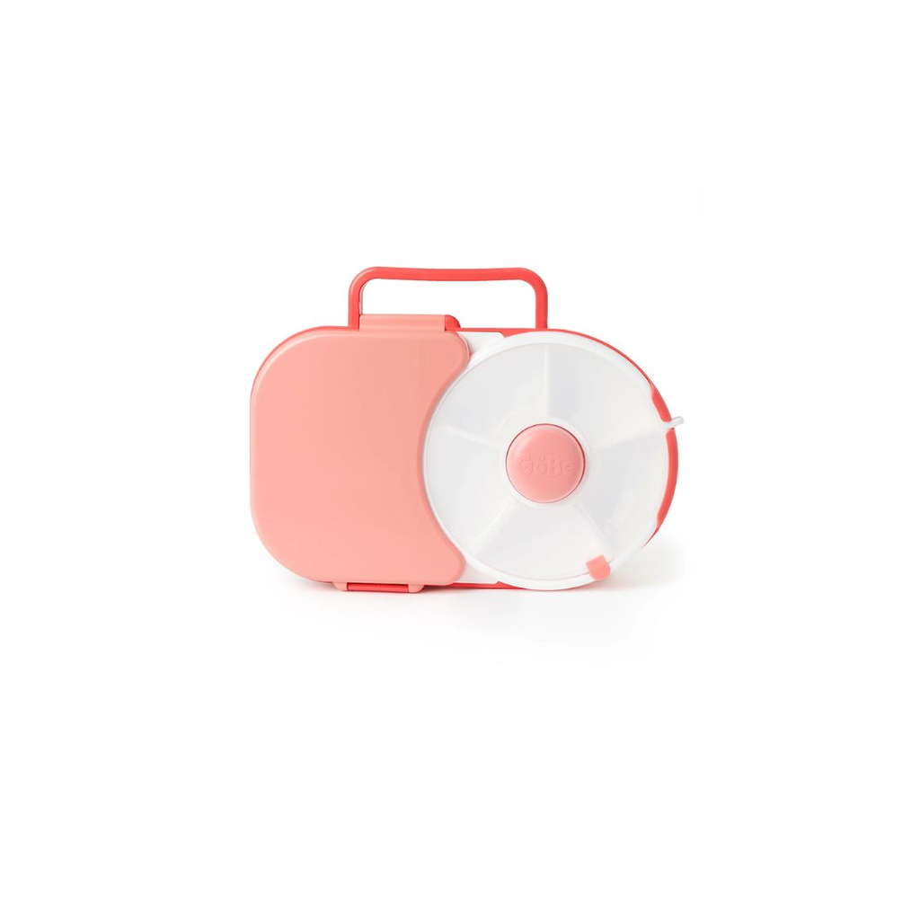 GoBe 2-in-1 Lunchbox with Small Snack Spinner Flip - Watermelon Pink