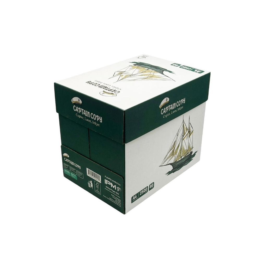 Photocopy Paper A4 80GSM Captain Copy 500sh/5Ream