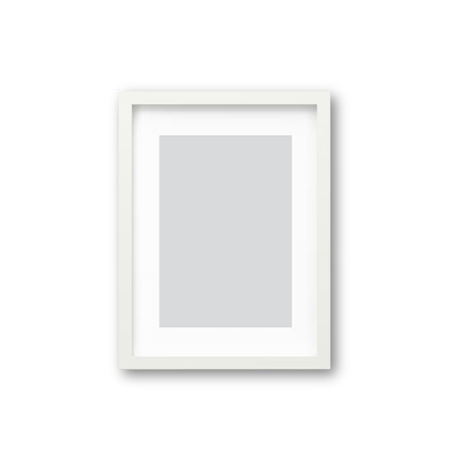[No:2131045] A4 اطار للصور باللون الابيض حجم 