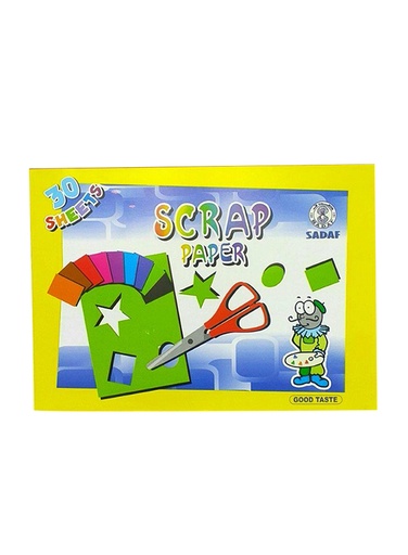 Construction Paper Book A4 30sht Sadaf