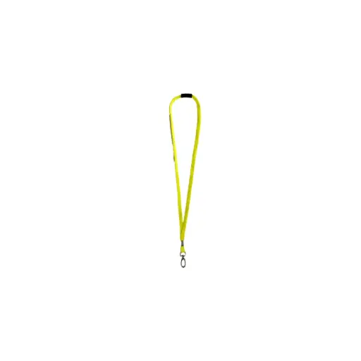 [LE-1084] Leeno ID Holder Lanyard Rope Yellow