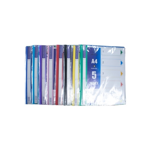 INDEX BENGE A4 5 Divider Folder