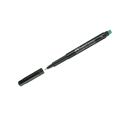 [NO.FC151399] Faber Castell - Multimark Permanent Pen F Black