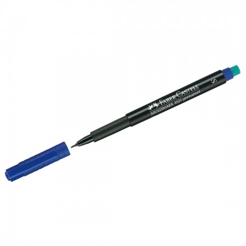 [NO.FC152351] Faber Castell - Multimark Permanent Pen S Blue