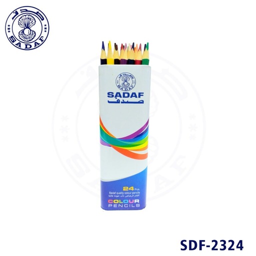 Sadaf Colour Pencils 24pec No.SDF-2324