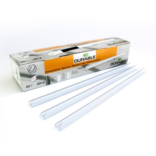 Spine Fixing Bars 6mm NO.2901 DURABLE CLEAR