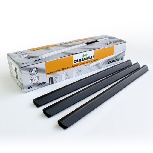 Spine Fixing Bars 9mm NO.2909 DURABLE BLACK