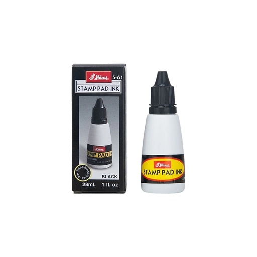 [S-61] Shiny - Black Ink 28ml