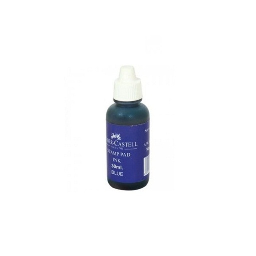 Faber-Castell Stamp Pad Ink Refill, Blue 30ml 