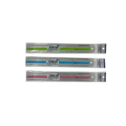 مسطرة ألمنيوم 20 سم رقم BJ-3002