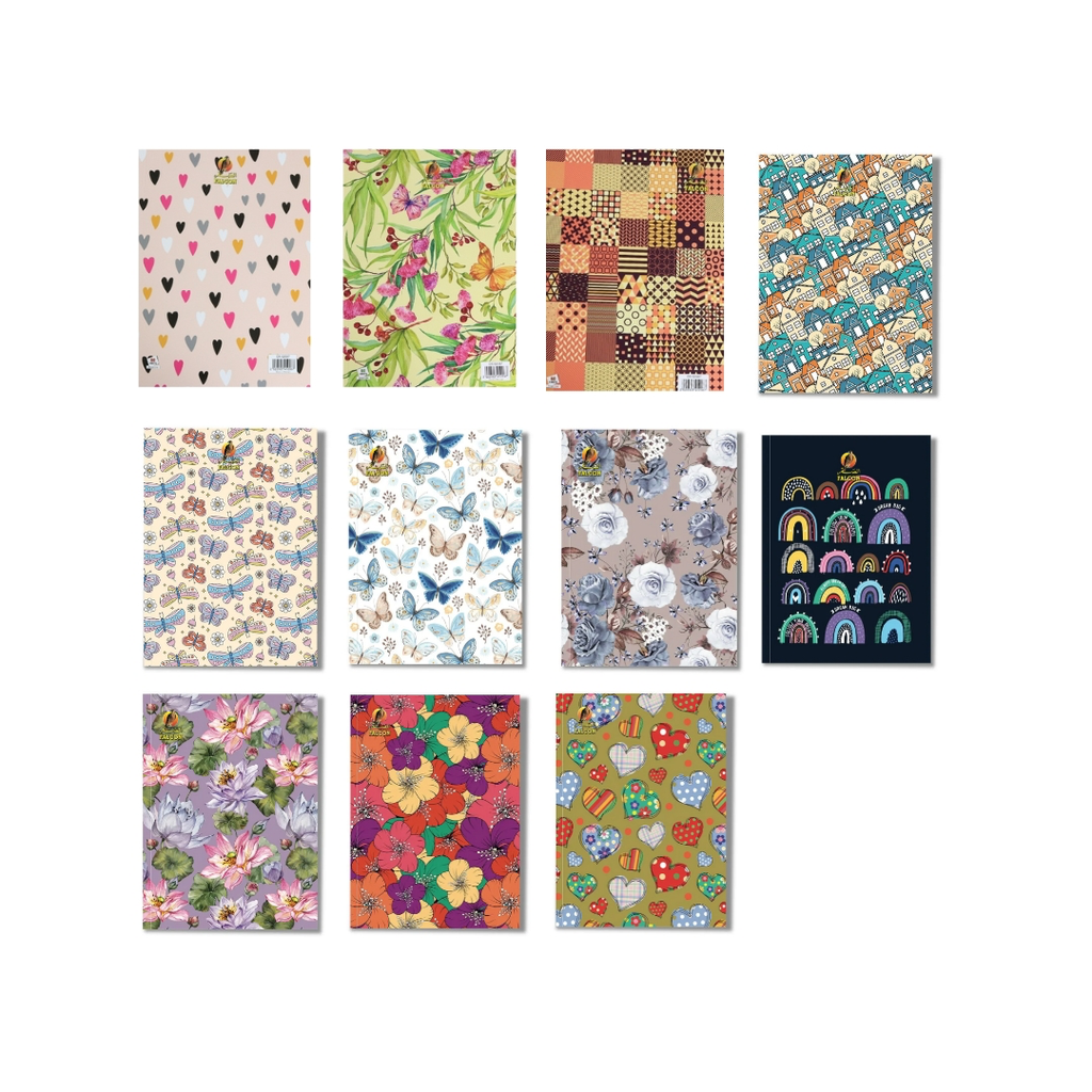 Falcon Notebook A4 Single Line 60Sh OX5206 Golden Pen Stationery