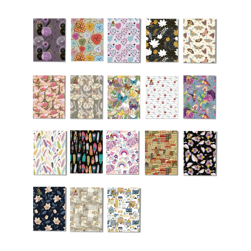 FALCON- Notebook A4 100Sh 1Line Flexi, NO. OX-52050