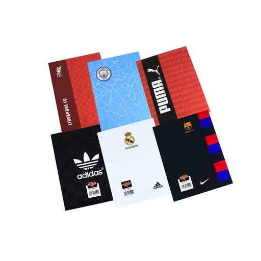 دفتر ملاحظات سبورتس تشامبيون، سطر واحد، مرن، 60SH، 9x7