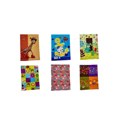 Falcon Notebook ,4Line,100Sh,PVC Soft OX-00153