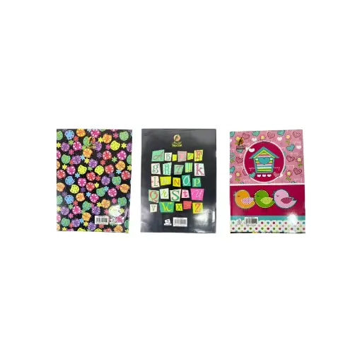 Falcon Notebook,4Line,60Sh,PVC soft,8x6