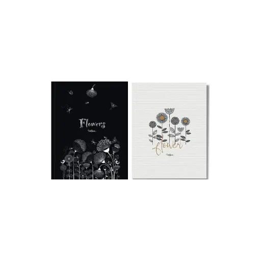 Uni-Book - Notebook 1Line Flexi 100Sh 9x7 