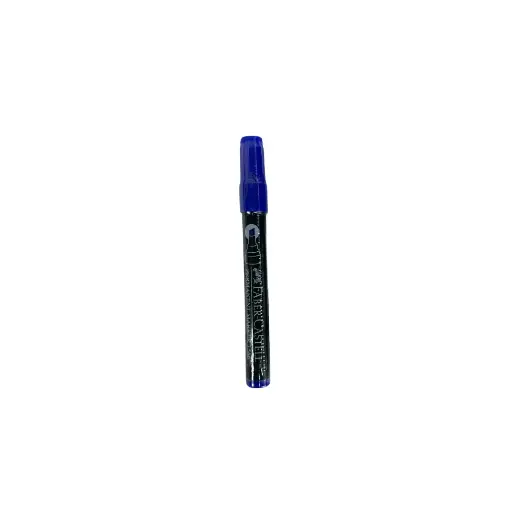  Permanent Marker Blue Chisel TiP 1586 FABER CASTELL